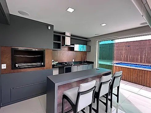 Casa Aluguel 4 Quartos com 4 Suítes e 460m² - Pedra Branca - Foto 12