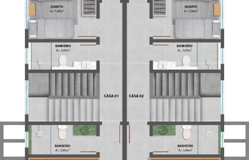 Casa em Forquilhas, São José