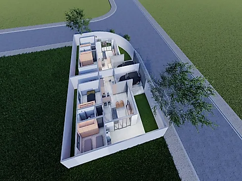 Casa geminada em Nova Passos 2, Passos