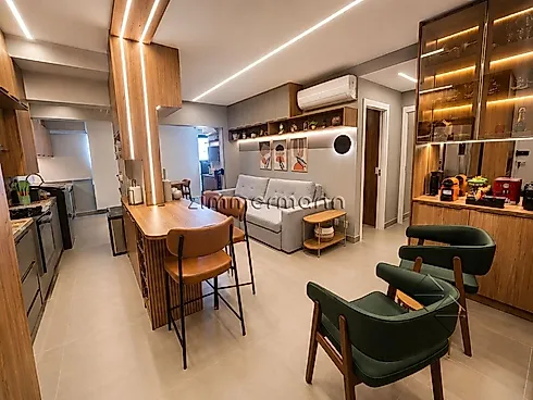 Apartamento 2 Quartos com 1 Suíte e 69m² - Vila Clementino - Apartamento em Vila Clementino, São Paulo - Foto 1