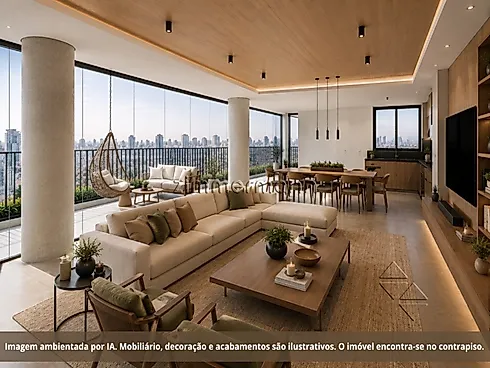 Apartamento 3 Quartos com 2 Suítes e 167m² - Vila Madalena - Apartamento em Vila Madalena, São Paulo - Foto 1
