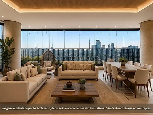 Apartamento 3 Quartos com 2 Suítes e 167m² - Vila Madalena - Apartamento em Vila Madalena, São Paulo - Foto 2
