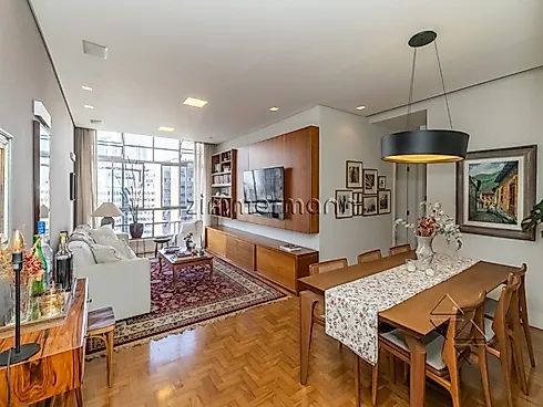 Apartamento 2 Quartos com 1 Suíte e 98m² - Consolacao - Apartamento em Consolacao, São Paulo - Foto 1