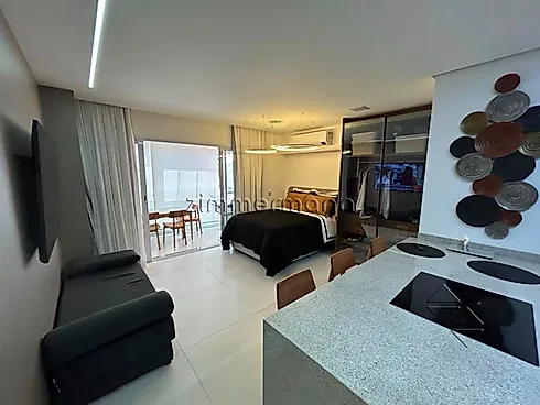 Apartamento 1 Quarto com 32m² - Campo Belo - Apartamento em Campo Belo, São Paulo - Foto 1