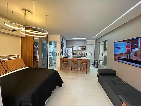 Apartamento 1 Quarto com 32m² - Campo Belo - Apartamento em Campo Belo, São Paulo - Foto 2