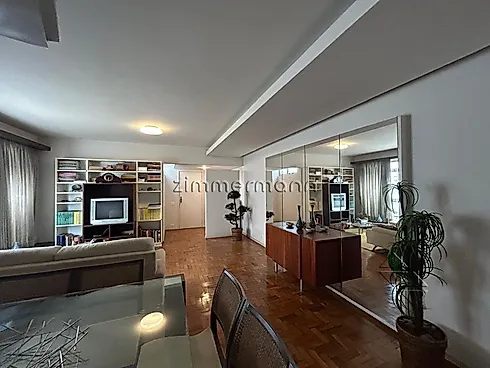 Apartamento 3 Quartos com 1 Suíte e 135m² - Higienopolis - Apartamento em Higienopolis, Sao Paulo - Foto 3