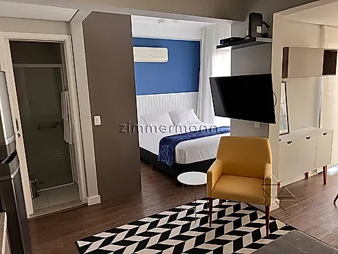 Apartamento 1 Quarto com 36m² - Jardim Paulista - Apartamento em Jardim Paulista, São Paulo - Foto 4