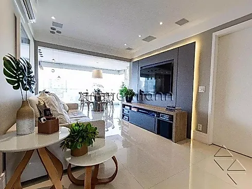 Apartamento 3 Quartos com 3 Suítes e 138m² - Brooklin - Apartamento em Brooklin, São Paulo - Foto 5