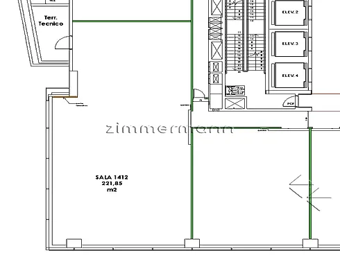 Escritório/Sala Comercial - 222m², Barra Funda - Escritório/sala em Barra Funda, São Paulo - Foto 5