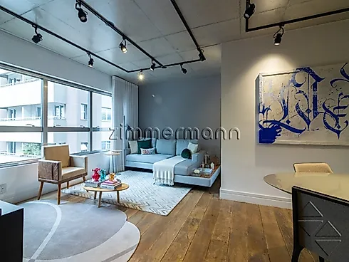 Apartamento 1 Quarto com 80m² - Vila Olimpia - Apartamento em Vila Olimpia, São Paulo - Foto 1