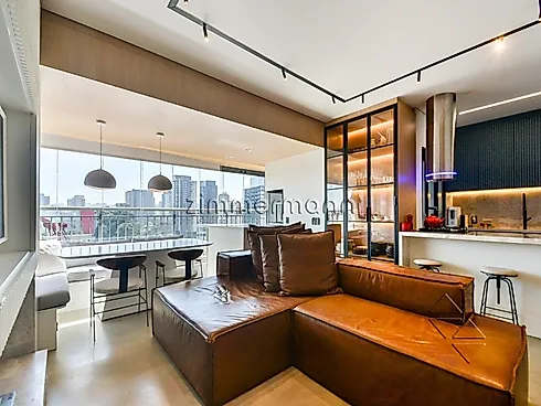 Apartamento 1 Quarto com 1 Suíte e 77m² - Moema - Apartamento em Moema, São Paulo - Foto 1