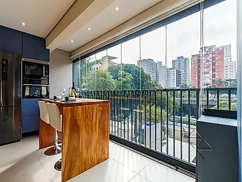 Apartamento 1 Quarto com 38m² - Pinheiros - Apartamento em Pinheiros, São Paulo - Foto 3