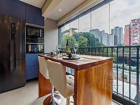 Apartamento 1 Quarto com 38m² - Pinheiros - Apartamento em Pinheiros, São Paulo - Foto 4