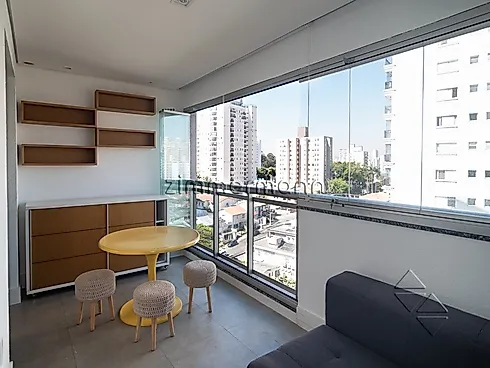 Apartamento 1 Quarto com 49m² - Campo Belo - Apartamento em Campo Belo, São Paulo - Foto 2