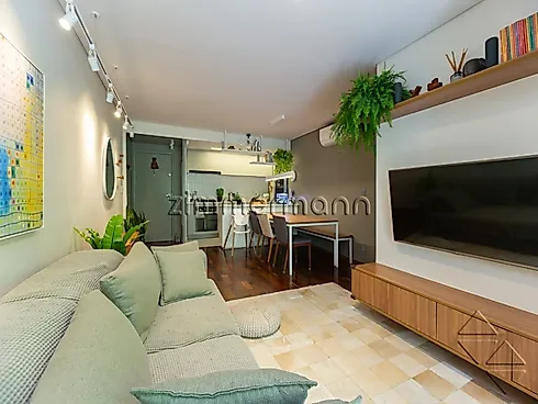 Apartamento 3 Quartos com 1 Suíte e 83m² - Vila Madalena - Apartamento em Vila Madalena, São Paulo - Foto 2