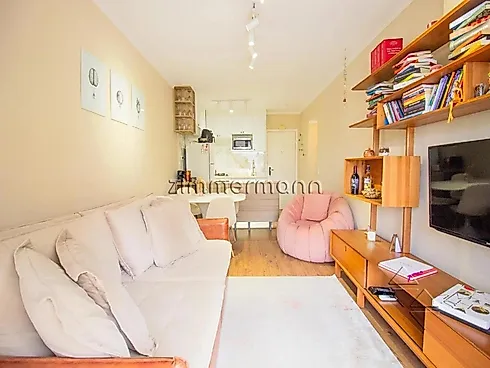 Apartamento 1 Quarto com 43m² - Jardim Paulista - Apartamento em Jardim Paulista, São Paulo - Foto 1