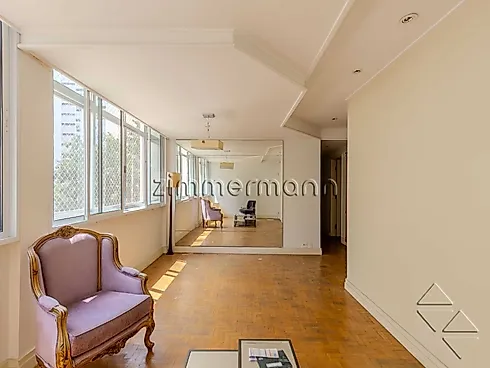Apartamento 3 Quartos com 1 Suíte e 126m² - Higienopolis - Apartamento em Higienopolis, Sao Paulo - Foto 3