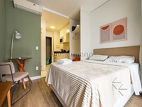 Apartamento 1 Quarto com 26m² - Pinheiros - Apartamento em Pinheiros, São Paulo - Foto 4