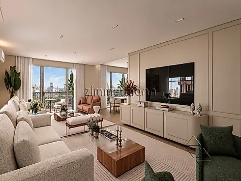 Apartamento 3 Quartos com 3 Suítes e 245m² - Jardim América - Apartamento em Jardim América, São Paulo - Foto 1