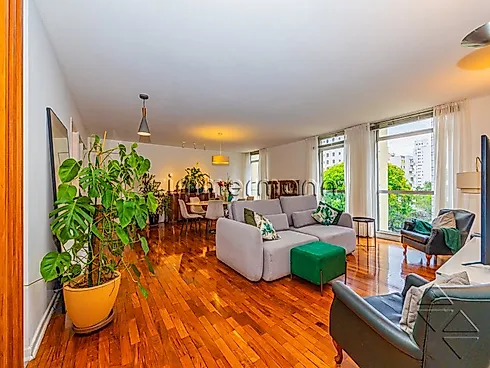 Apartamento 3 Quartos com 1 Suíte e 181m² - Jardim America - Apartamento em Jardim America, São Paulo - Foto 1