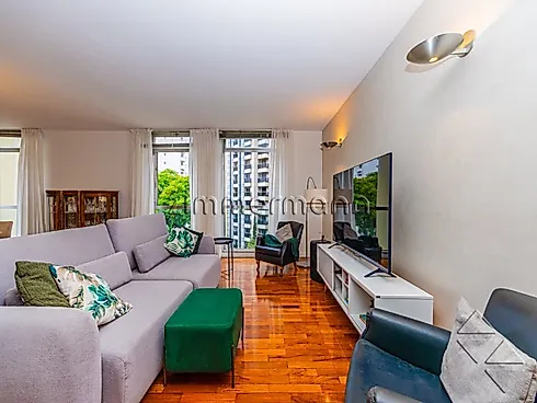 Apartamento 3 Quartos com 1 Suíte e 181m² - Jardim America - Apartamento em Jardim America, São Paulo - Foto 4