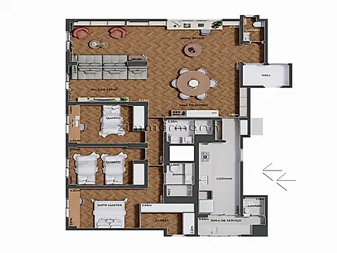 Apartamento 3 Quartos com 1 Suíte e 149m² - Itaim Bibi - Apartamento em Itaim Bibi, São Paulo - Foto 3