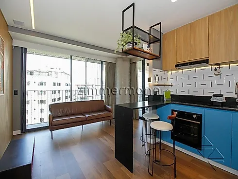 Apartamento 1 Quarto com 1 Suíte e 63m² - Vila Madalena - Apartamento em Vila Madalena, São Paulo - Foto 1