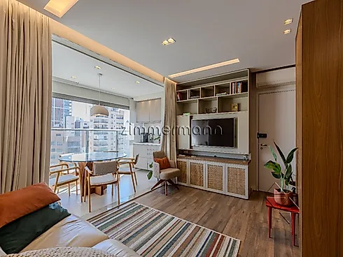 Apartamento 2 Quartos com 2 Suítes e 74m² - Moema - Apartamento em Moema, São Paulo - Foto 1