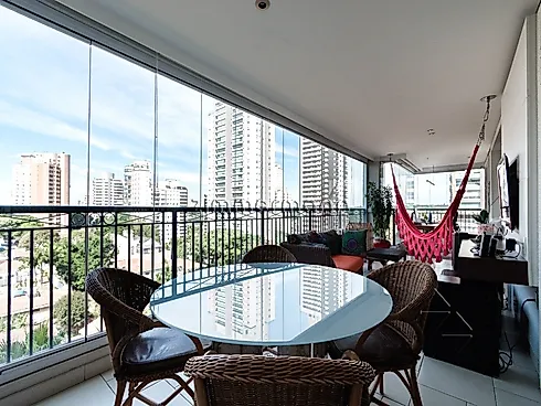 Apartamento 4 Quartos com 3 Suítes e 216m² - Campo Belo - Apartamento em Campo Belo, São Paulo - Foto 4