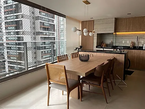 Apartamento 1 Quarto com 2 Suítes e 131m² - Brooklin - Apartamento em Brooklin, São Paulo - Foto 4