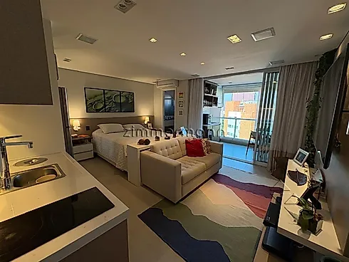 Apartamento 1 Quarto com 1 Suíte e 37m² - Vila Madalena - Apartamento em Vila Madalena, São Paulo - Foto 1