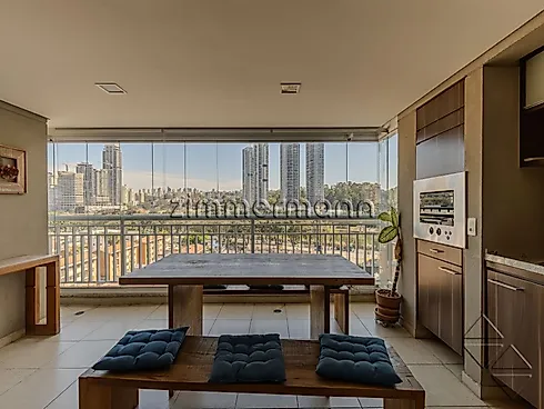 Apartamento 4 Quartos com 3 Suítes e 143m² - Chacara Santo Antonio - Apartamento em Chacara Santo Antonio, São Paulo - Foto 3