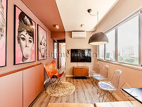 Apartamento 1 Quarto com 38m² - Higienopolis - Apartamento em Higienopolis, Sao Paulo - Foto 5