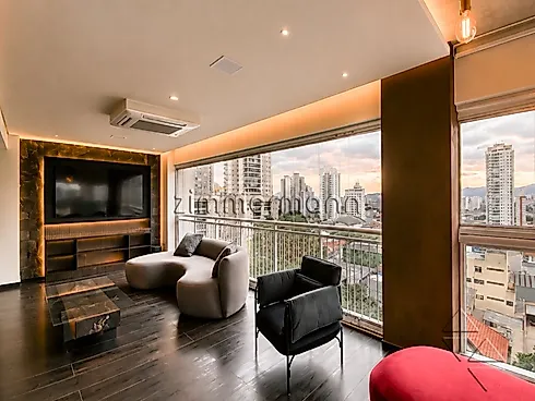 Apartamento 3 Quartos com 3 Suítes e 208m² - Vila Romana - Apartamento em Vila Romana, Sao Paulo - Foto 3