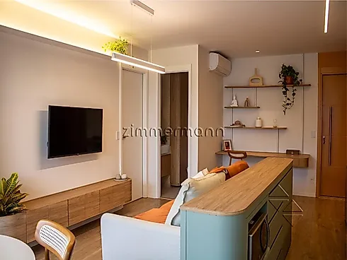 Apartamento 1 Quarto com 1 Suíte e 51m² - Pompéia - Apartamento em Pompéia, São Paulo - Foto 2