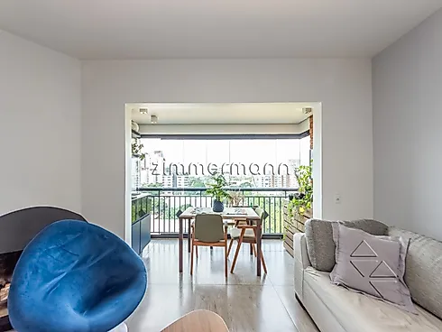 Apartamento 2 Quartos com 2 Suítes e 105m² - Campo Belo - Apartamento em Campo Belo, São Paulo - Foto 4