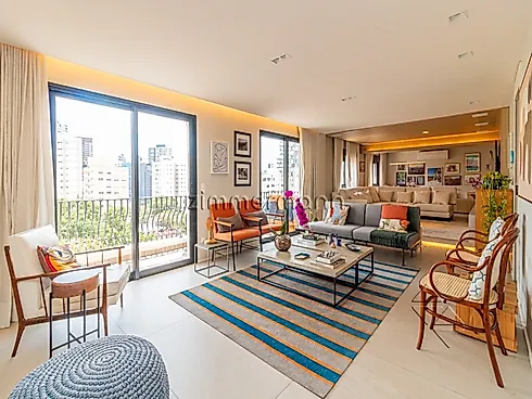 Apartamento 4 Quartos com 3 Suítes e 207m² - Vila Madalena - Apartamento em Vila Madalena, Sao Paulo - Foto 1