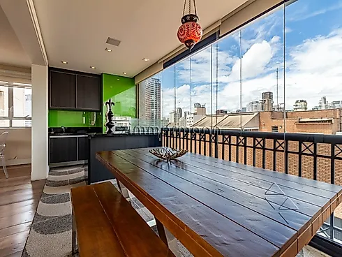 Apartamento 3 Quartos com 3 Suítes e 180m² - Vila Olimpia - Apartamento em Vila Olimpia, São Paulo - Foto 1