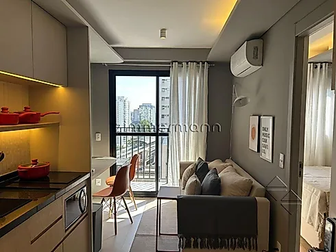 Apartamento 1 Quarto com 27m² - Campo Belo - Apartamento em Campo Belo, São Paulo - Foto 1
