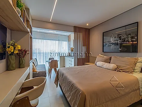 Apartamento 1 Quarto com 31m² - Brooklin - Apartamento em Brooklin, São Paulo - Foto 1