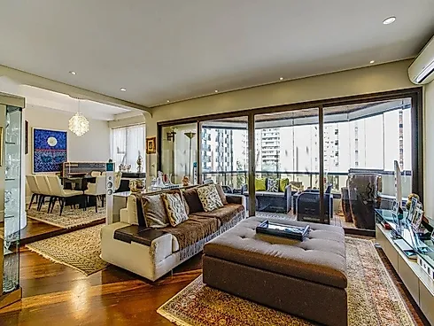 Apartamento 4 Quartos com 2 Suítes e 187m² - Jardim Paulista - Apartamento em Jardim Paulista, São Paulo - Foto 1