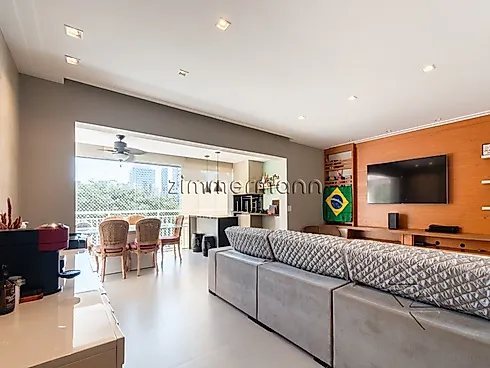 Apartamento 4 Quartos com 3 Suítes e 175m² - Brooklin - Apartamento em Brooklin, São Paulo - Foto 5