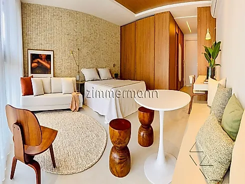 Apartamento 1 Quarto com 40m² - Vila Nova Conceição - Apartamento em Vila Nova Conceição, São Paulo - Foto 1