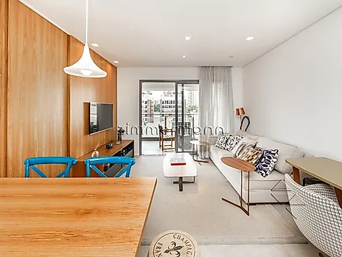 Apartamento 1 Quarto com 1 Suíte e 69m² - Vila Nova Conceicao - Apartamento em Vila Nova Conceicao, São Paulo - Foto 3
