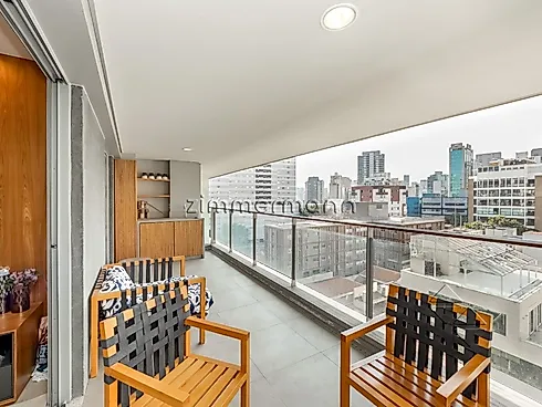 Apartamento 1 Quarto com 1 Suíte e 69m² - Vila Nova Conceicao - Apartamento em Vila Nova Conceicao, São Paulo - Foto 4