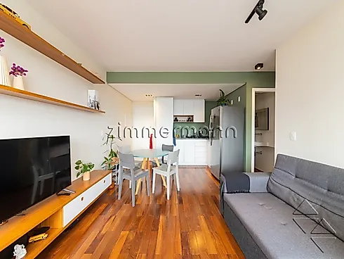 Apartamento 1 Quarto com 53m² - Vila Madalena - Apartamento em Vila Madalena, São Paulo - Foto 5