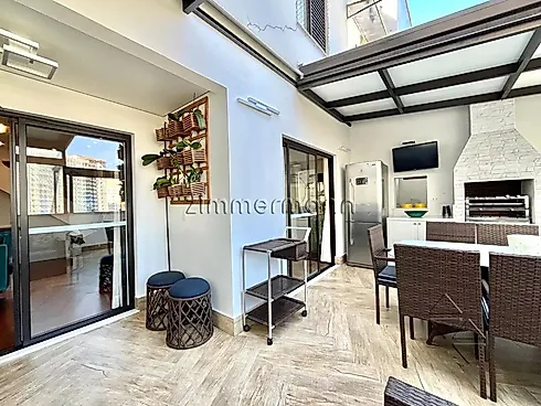 Apartamento 4 Quartos com 2 Suítes e 217m² - Chácara Inglesa - Apartamento em Chácara Inglesa, São Paulo - Foto 1