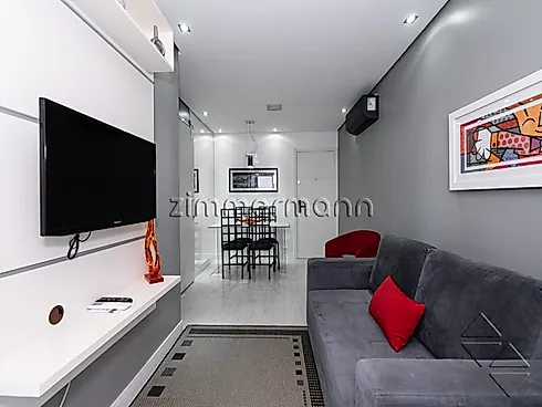 Apartamento 1 Quarto com 40m² - Jardim Paulista - Apartamento em Jardim Paulista, São Paulo - Foto 2