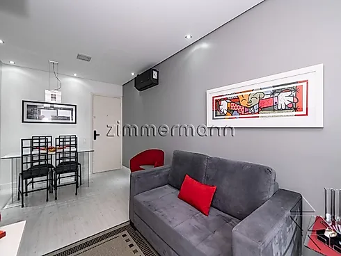 Apartamento 1 Quarto com 40m² - Jardim Paulista - Apartamento em Jardim Paulista, São Paulo - Foto 4