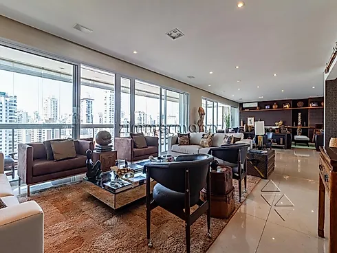 Apartamento 4 Quartos com 4 Suítes e 493m² - Pacaembu - Apartamento em Pacaembu, São Paulo - Foto 1